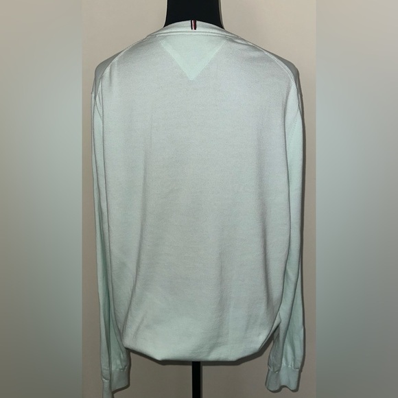 Tommy Hilfiger Men's Signature Heathered Crew-Neck Pullover Sweater - Size XL - Picture 6 of 7